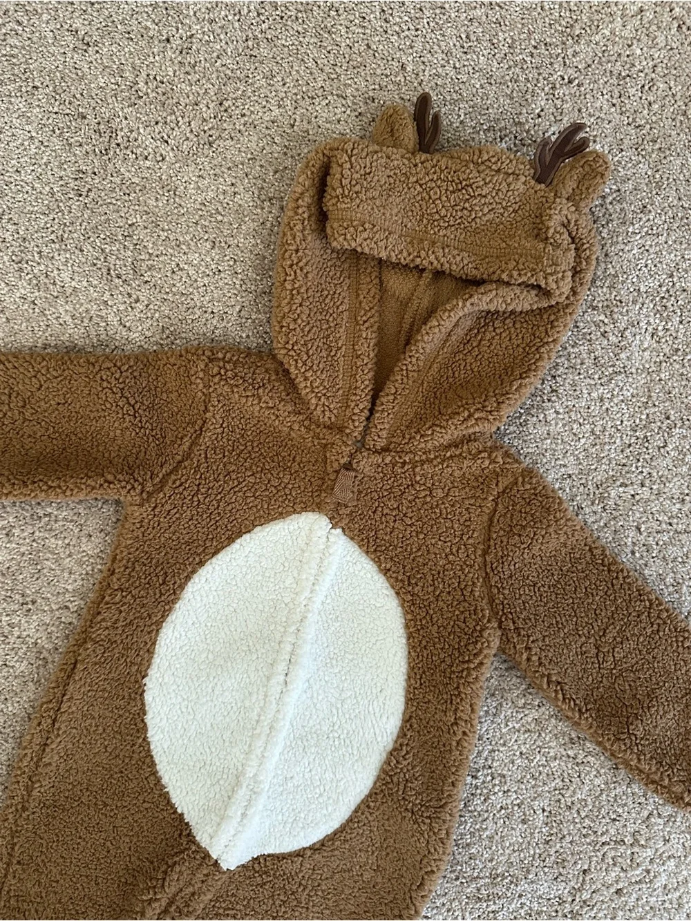 Carter’s Reindeer Fleece Hooded Costume